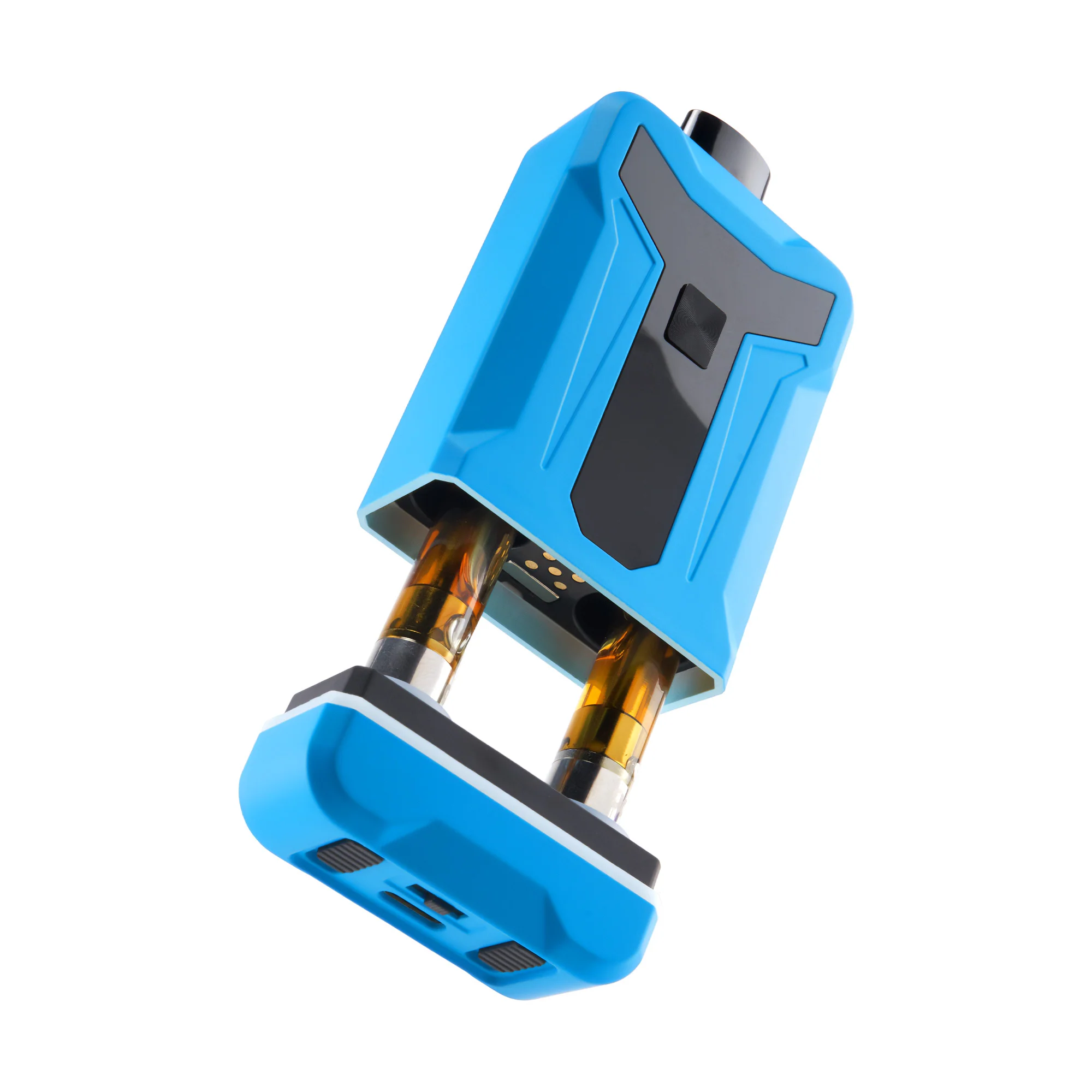 Duet – 650 mAh Dual Cart Conceal Battery - Blue - Image 5