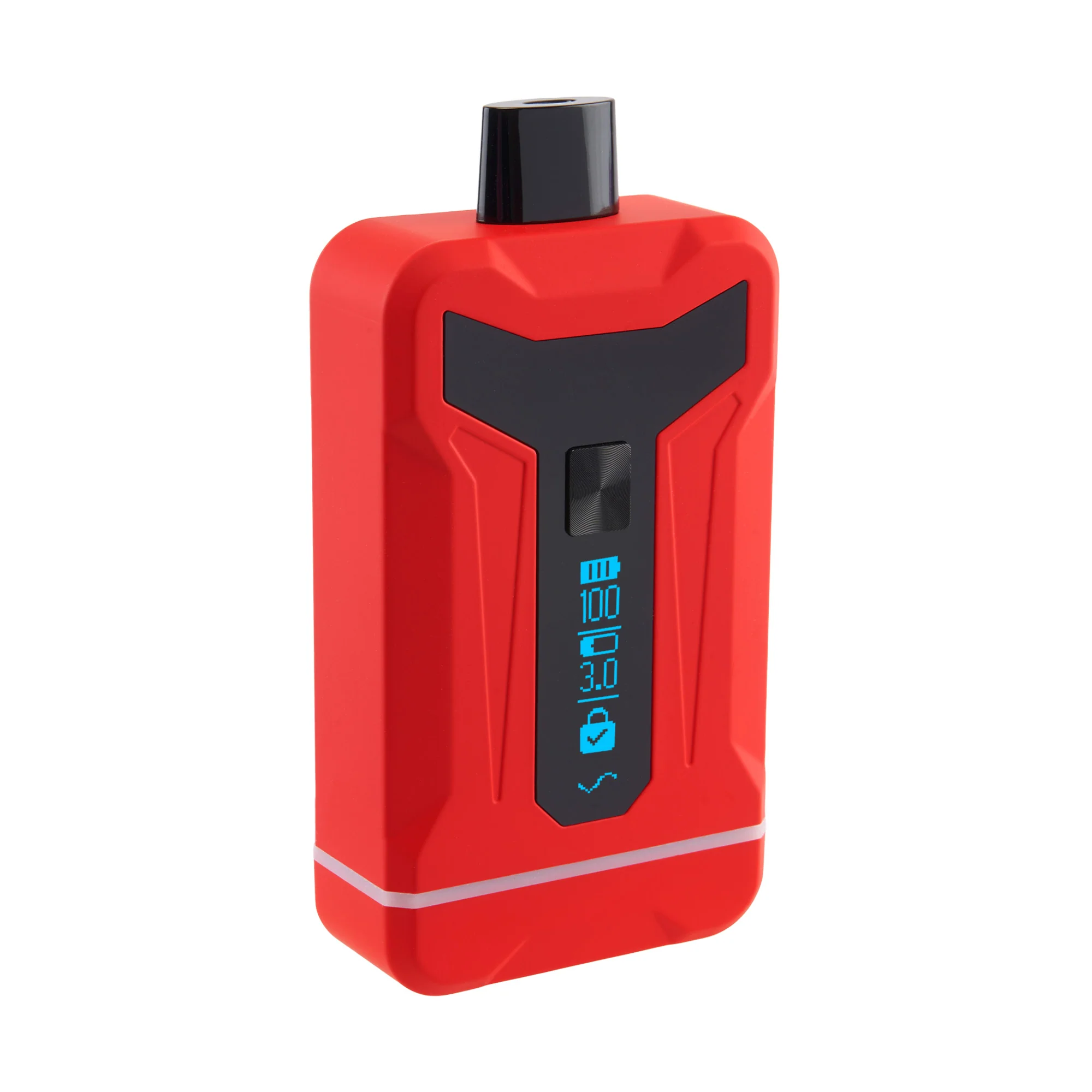 Duet – 650 mAh Dual Cart Conceal Battery - Red - Image 5