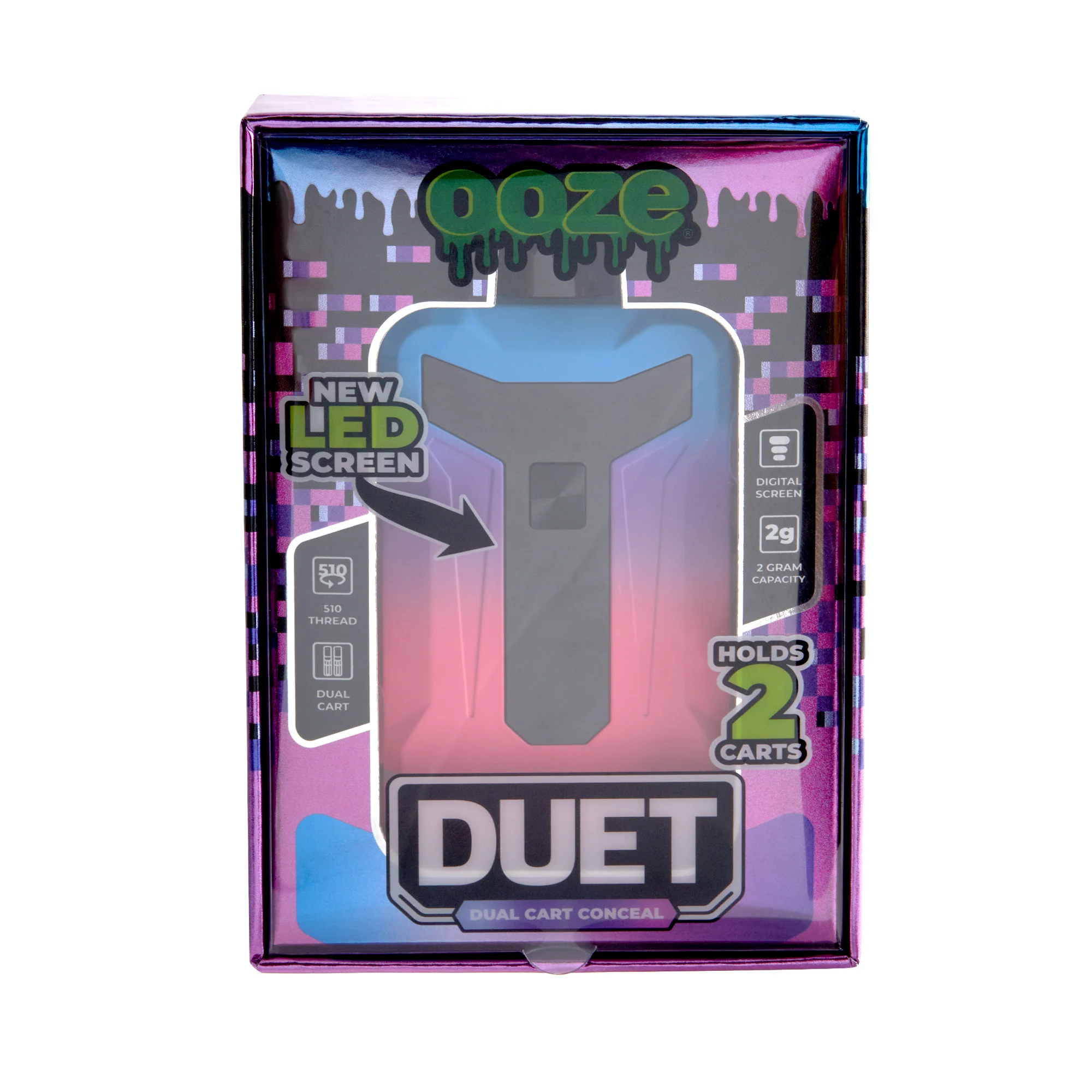 Duet – 650 mAh Dual Cart Conceal Battery - Twilight - Image 8
