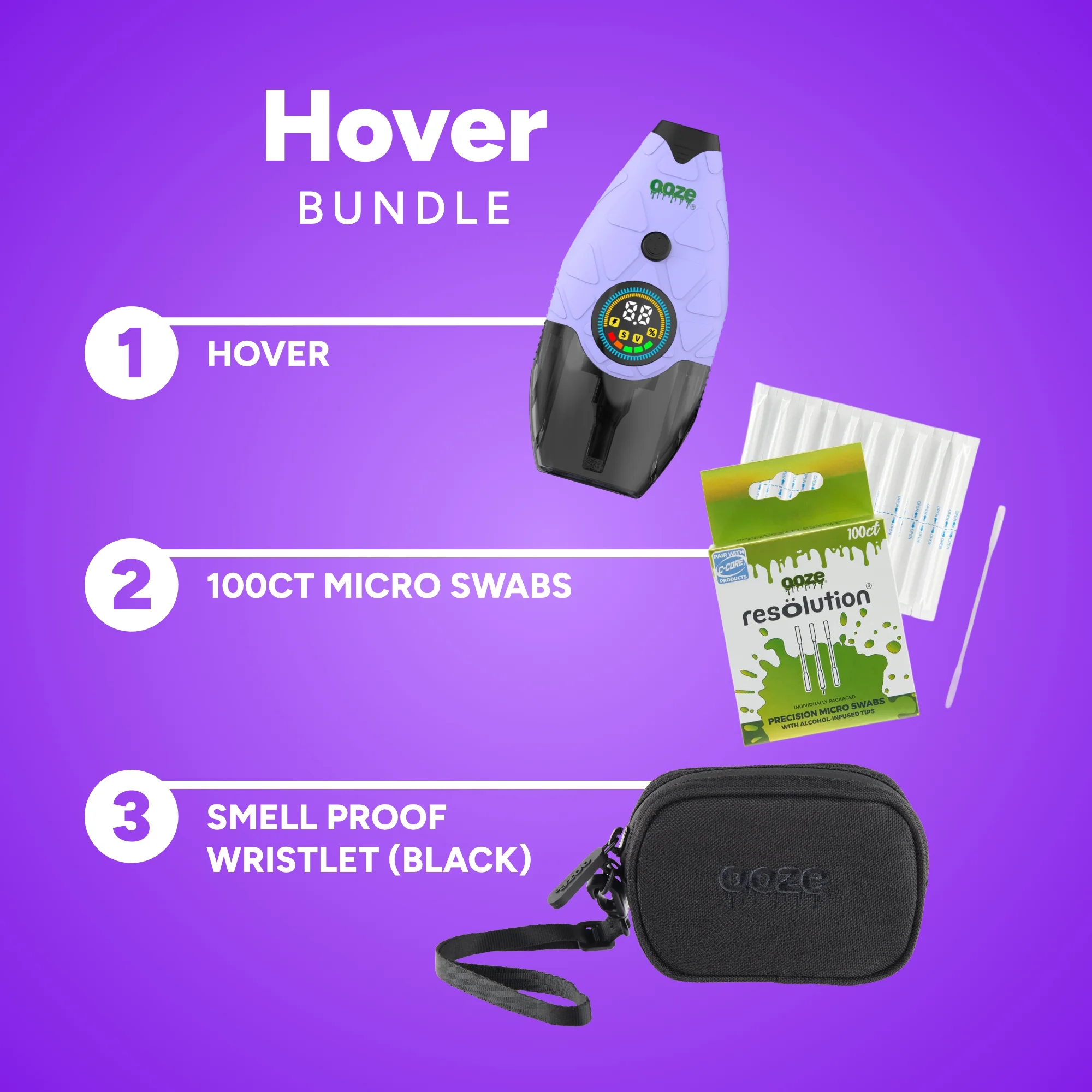Hover Electric Dab Straw Bundle – Concentrate Vaporizer Kit - Image 2
