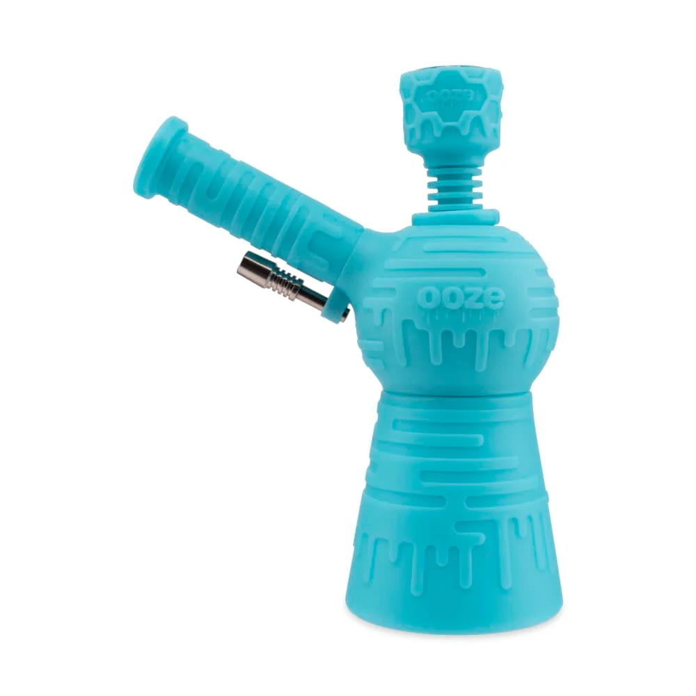 Blaster - Silicone Glass 4-In-1 Hybrid - Aqua Teal - Image 3