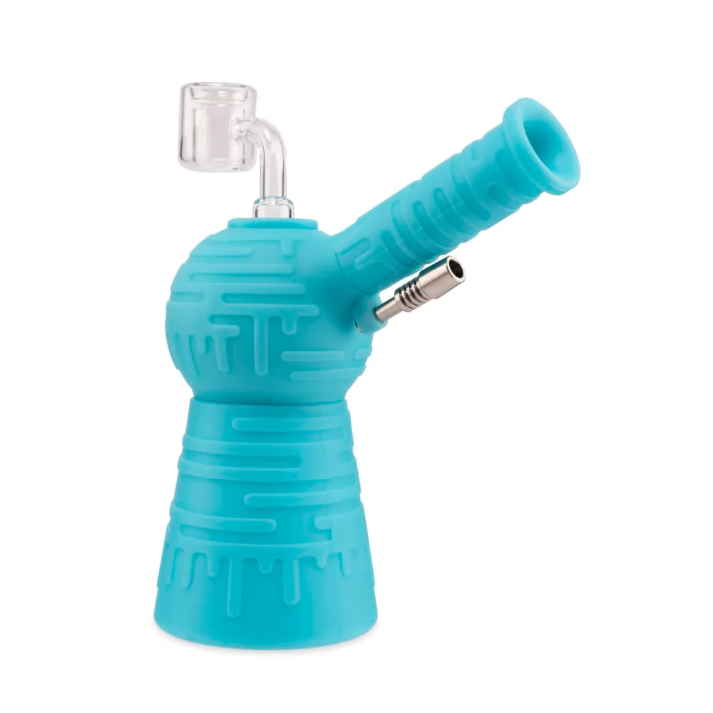 Blaster - Silicone Glass 4-In-1 Hybrid - Aqua Teal - Image 5