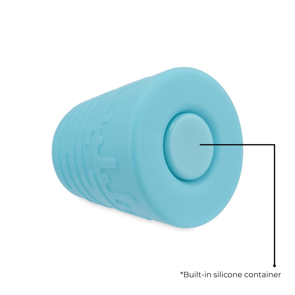 Blaster - Silicone Glass 4-In-1 Hybrid - Aqua Teal - Image 6
