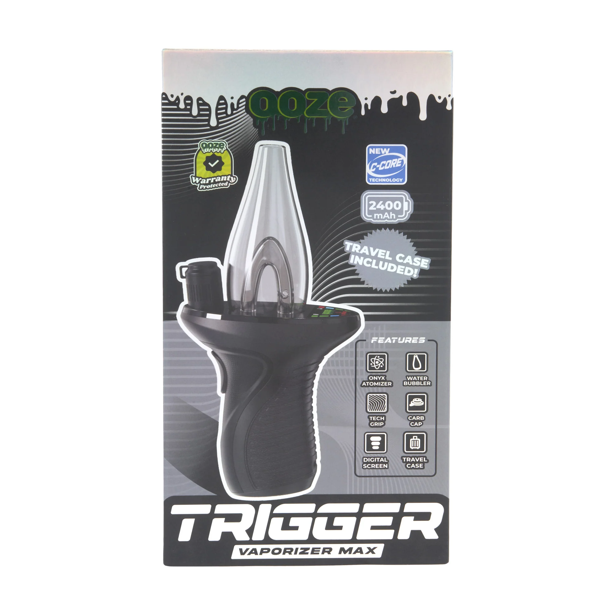 Trigger Vaporizer Max – C-Core 2400 mAh - Panther Black - Image 6