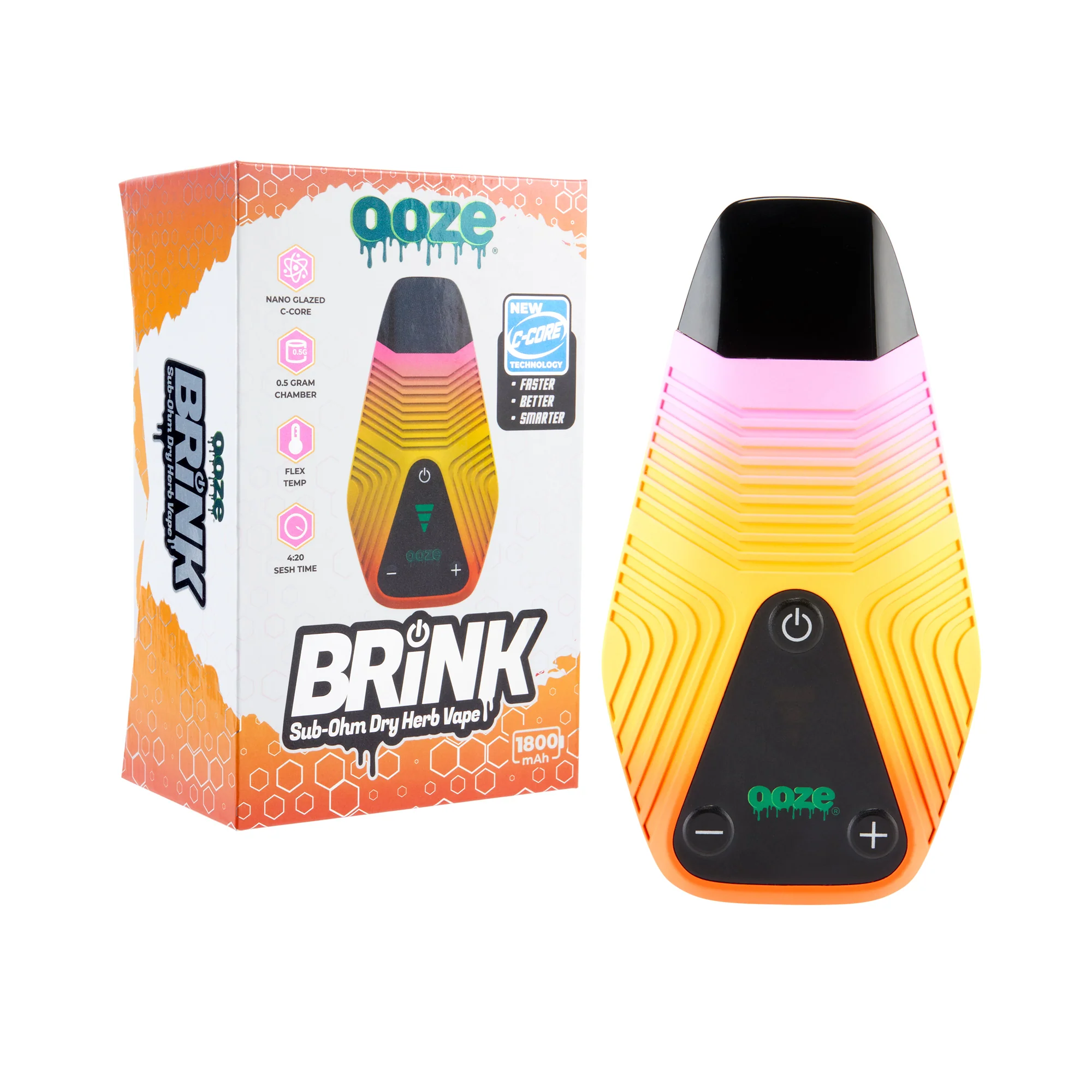 Brink – 1800 mAh Dry Herb Vaporizer - Sunshine - Image 6