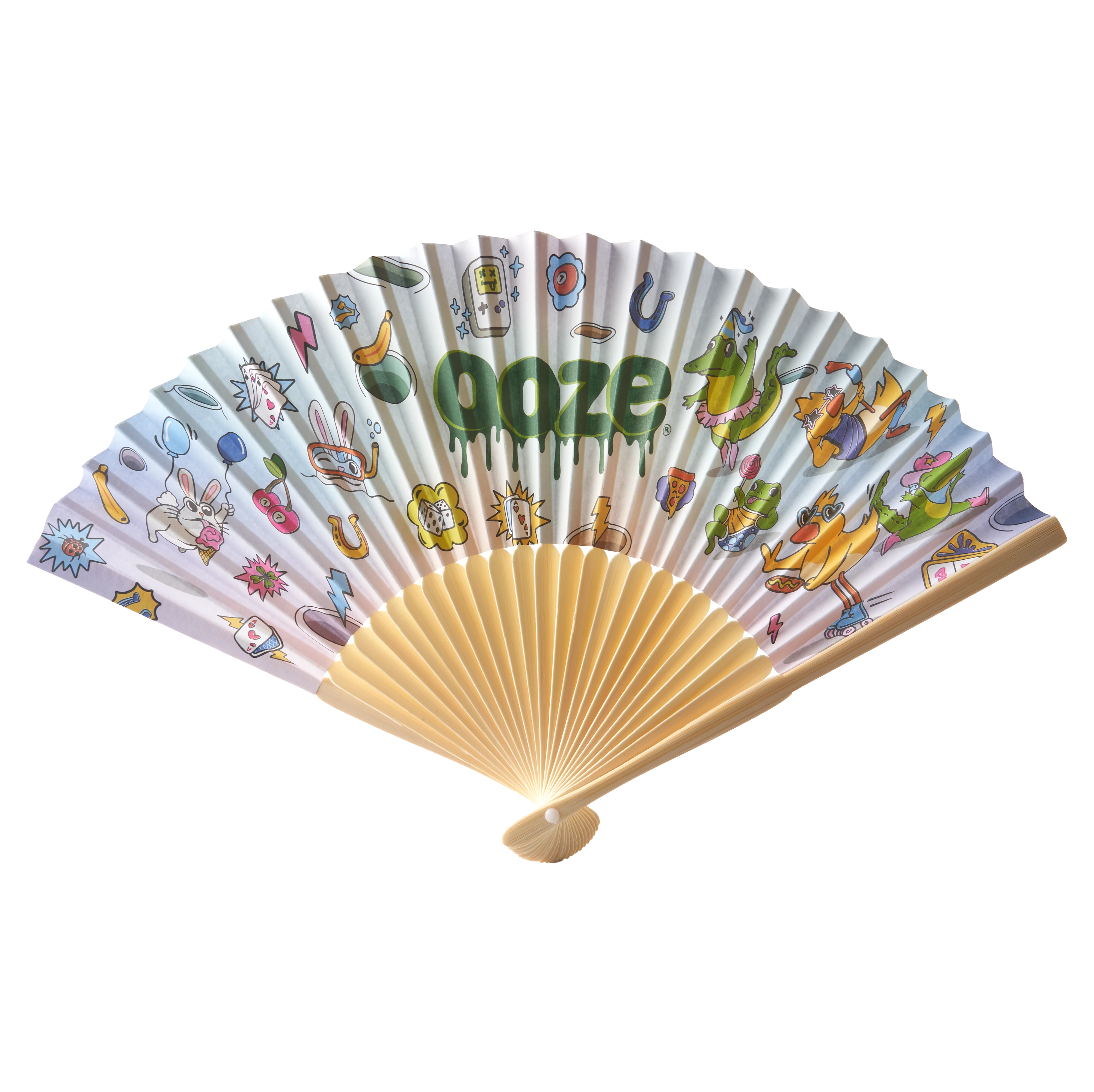 Hotel Lucky Paper Fan - Image 3