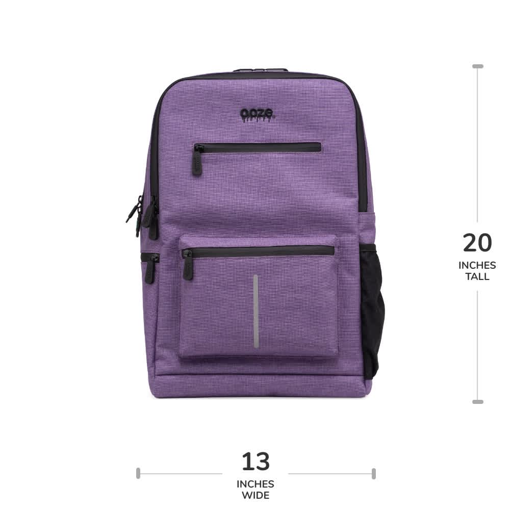 Ooze Traveler Smell Proof Locking Backpack - Purple Haze - Image 9