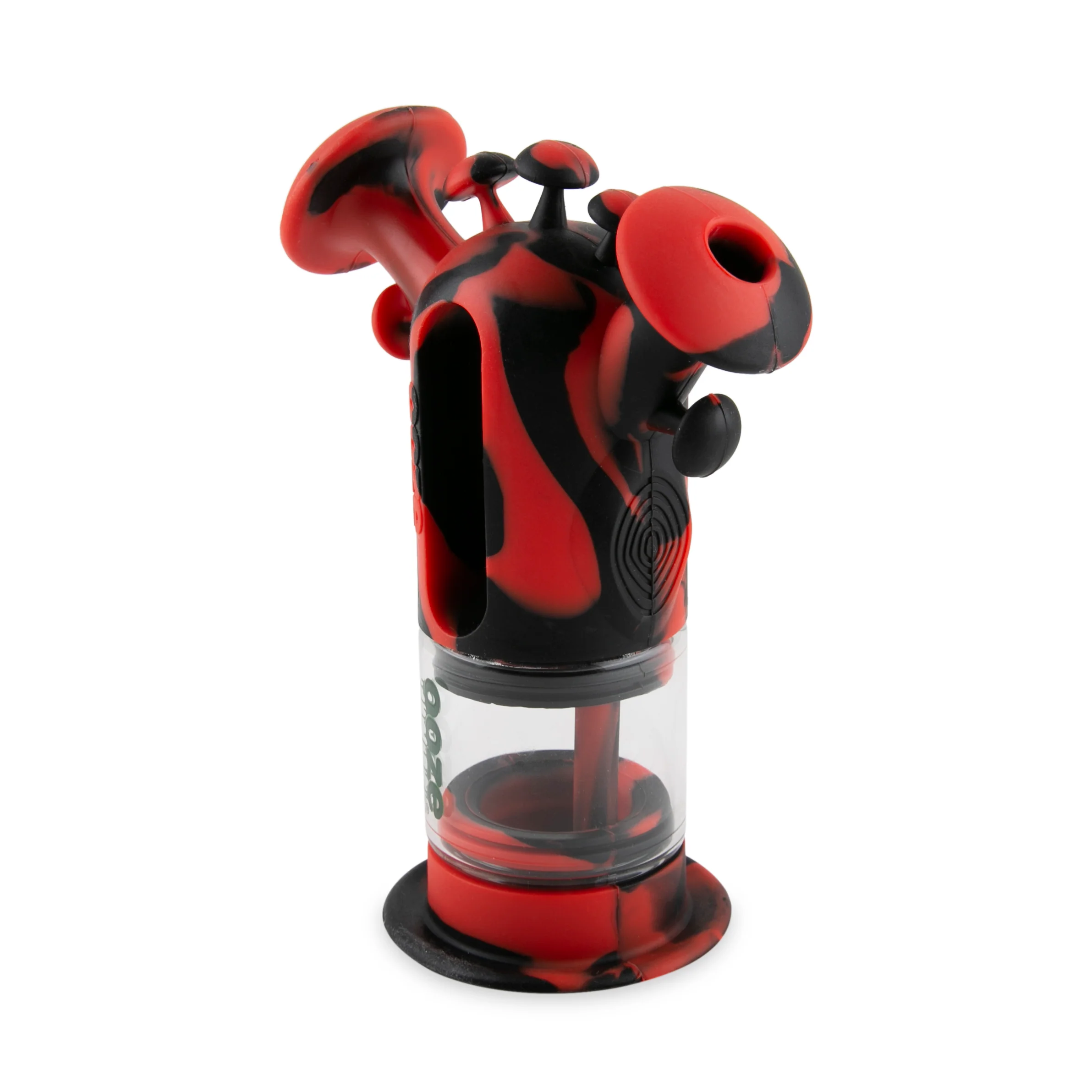 Ooze Trip Pipe Silicone Water Bubbler & Dab Rig - Lava - Image 6