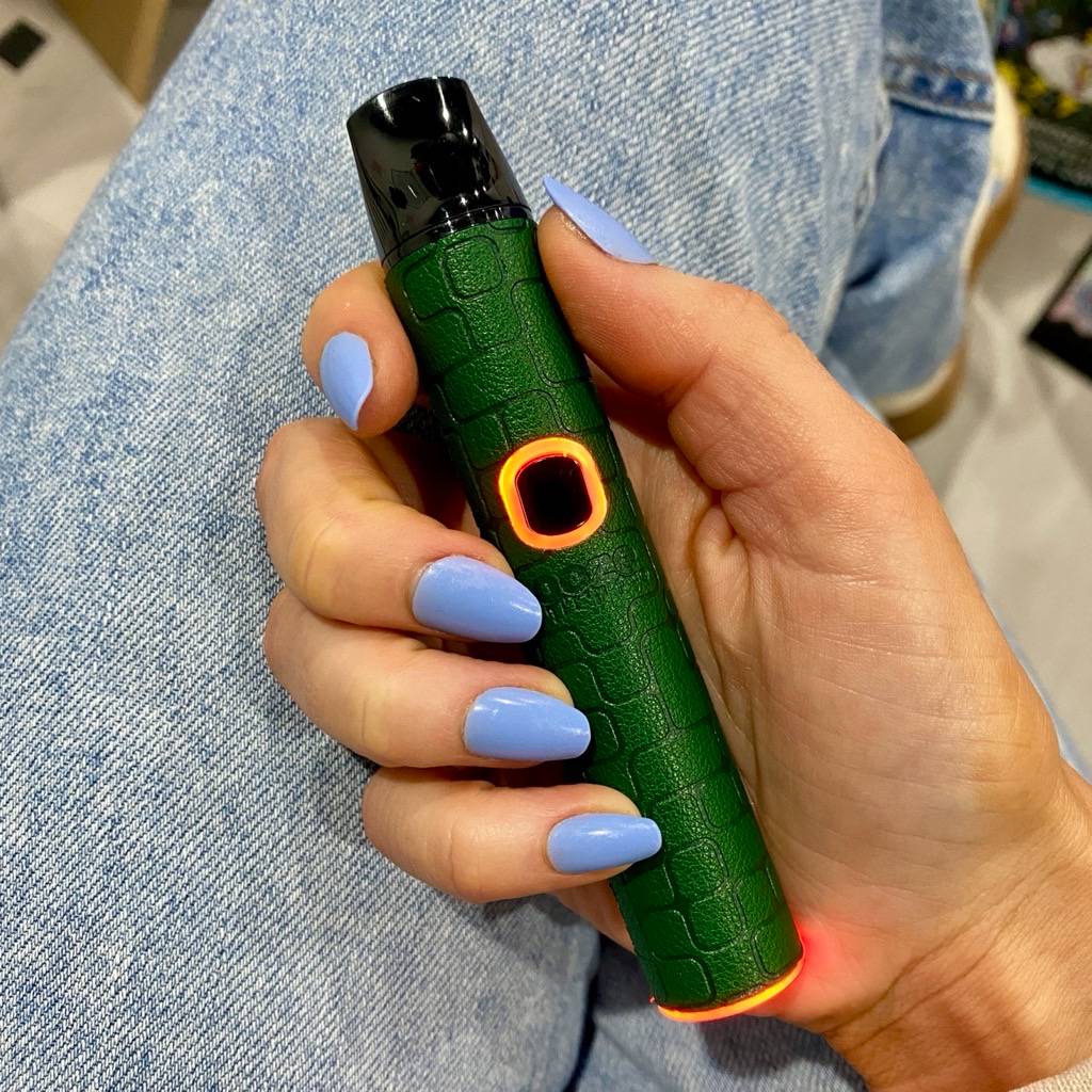 Pinch Dry Herb Vaporizer – 1000 mAh – Green Grass - Image 2