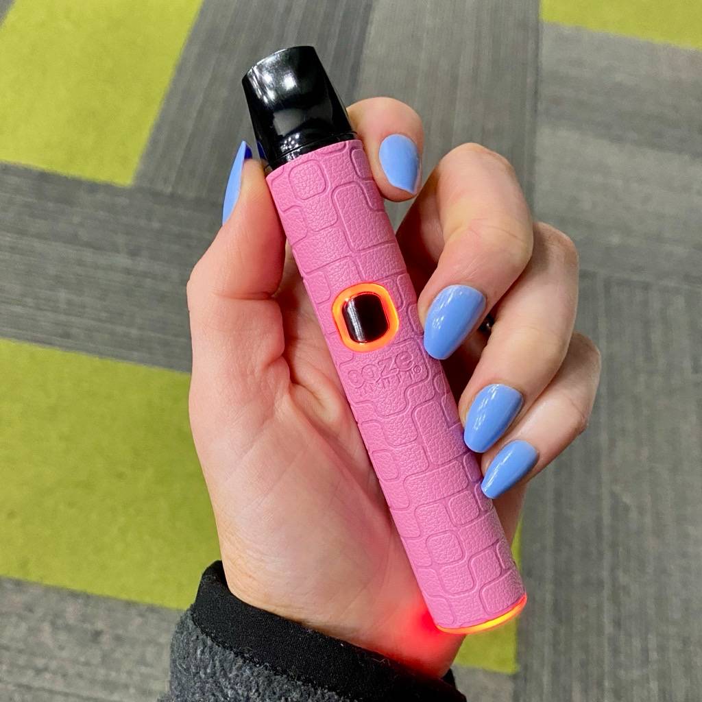 Pinch Dry Herb Vaporizer – 1000 mAh – Ice Pink - Image 3